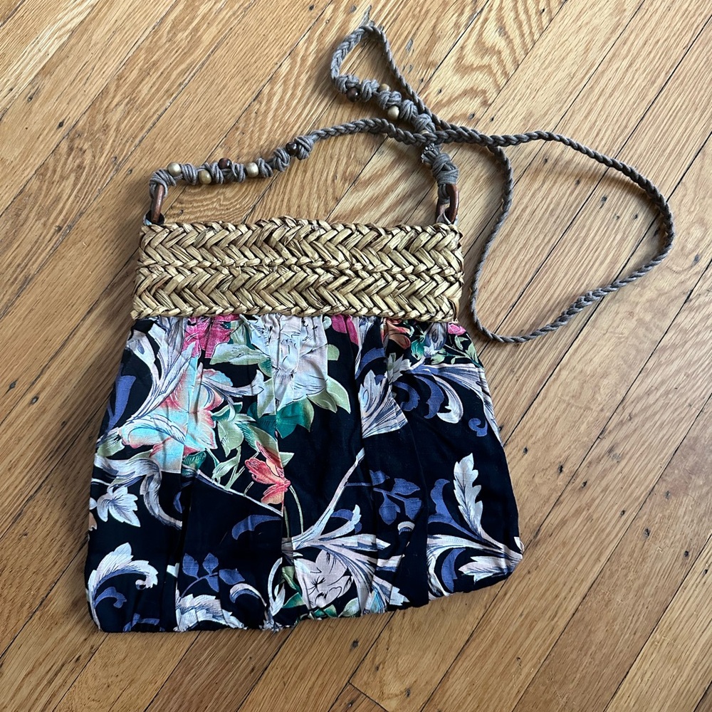 Cappelli Straworld Cloth Crossbody Bag